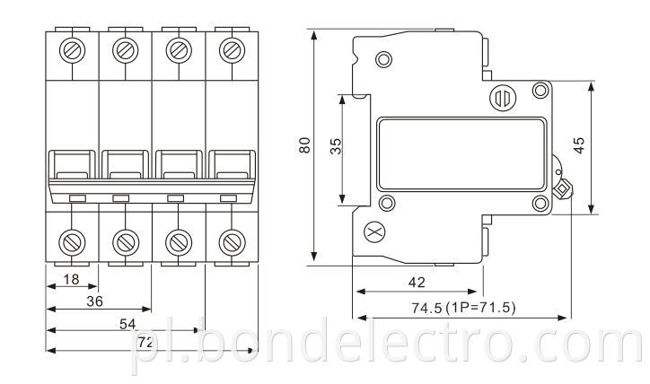 DZ47-63 Mini Circuit Breaker installation 